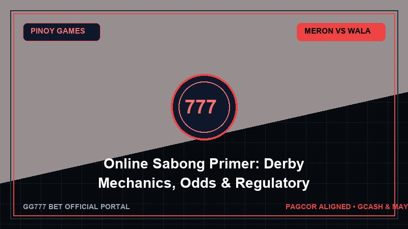 Online Sabong Primer: Derby Mechanics, Odds & Regulatory History