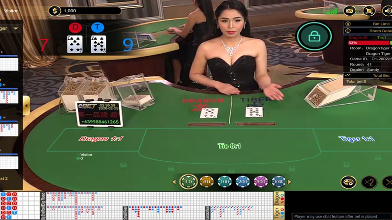 Dragon Tiger Live Dealer Gameplay & Feature Preview