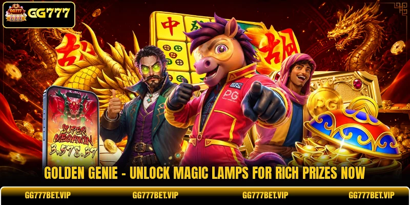 Golden Genie - Unlock Magic Lamps For Rich Prizes Now