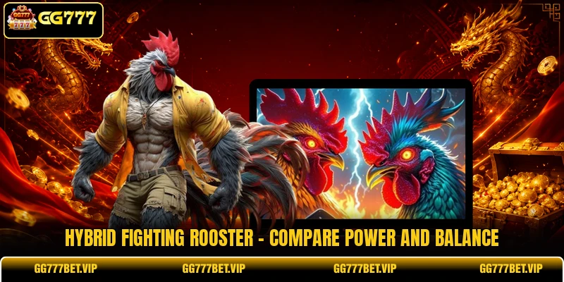 Hybrid Fighting Rooster - Compare Power And Balance