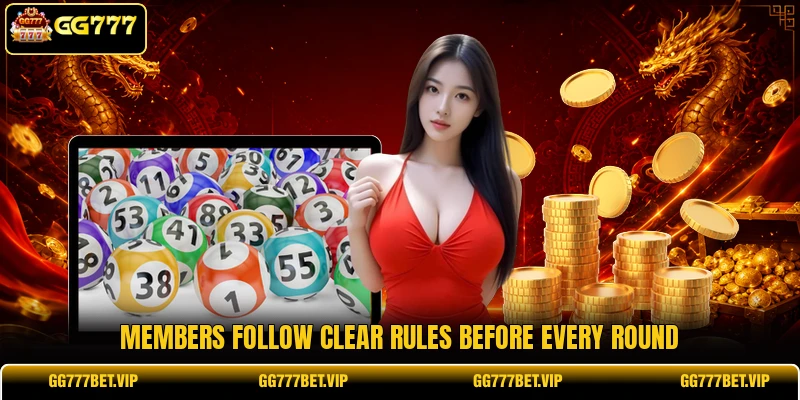Members follow clear rules before every round Members follow clear rules before every round