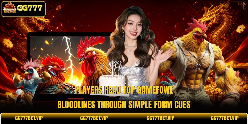 Players read Top gamefowl bloodlines through simple form cues Players read Top gamefowl bloodlines through simple form cues