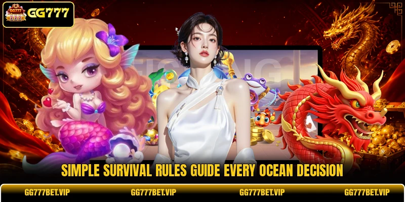 Simple survival rules guide every ocean decision Simple survival rules guide every ocean decision